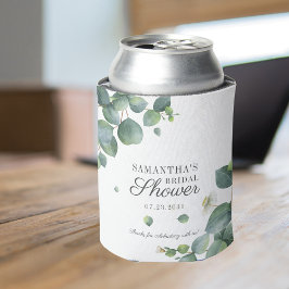 Enfriador De Latas Eucalyptus Greenery Foliage Bridal Shower