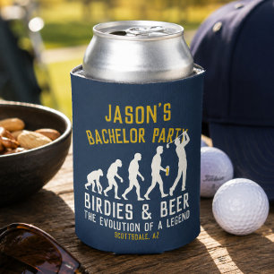 Enfriador De Latas Evolución divertida del golf para la fiesta de sol