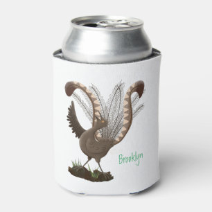 Enfriador De Latas Excelente ilustracion de personalizado de lyrebird