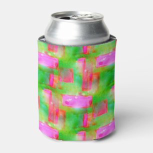 Enfriador De Latas Extracto pintado amarillo, rosa de la luz del sol