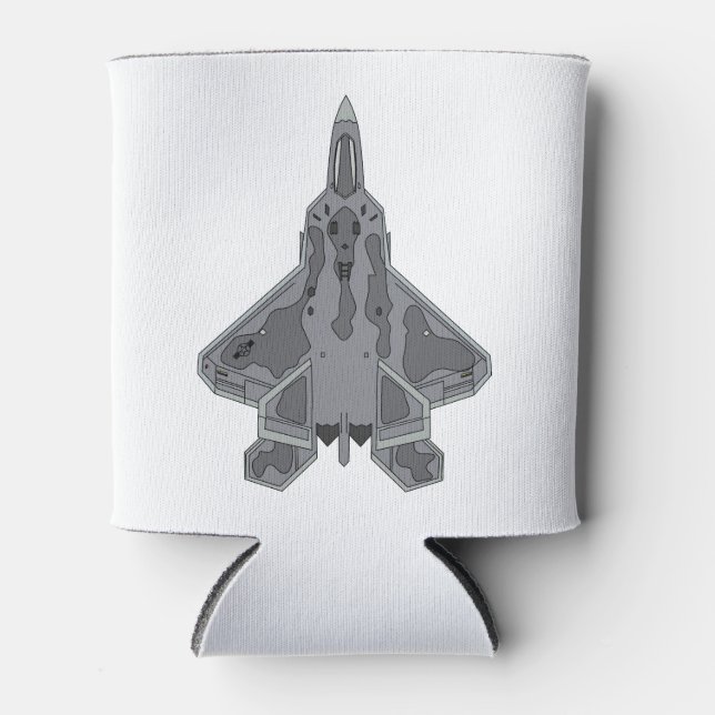 Enfriador De Latas F-22 Raptor (Anverso)
