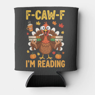 Enfriador De Latas F-Caw-F Estoy leyendo libros turcos Acción de Grac
