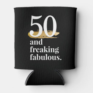 Enfriador De Latas Fabuloso cumpleaños, edad Personalizado Coozie