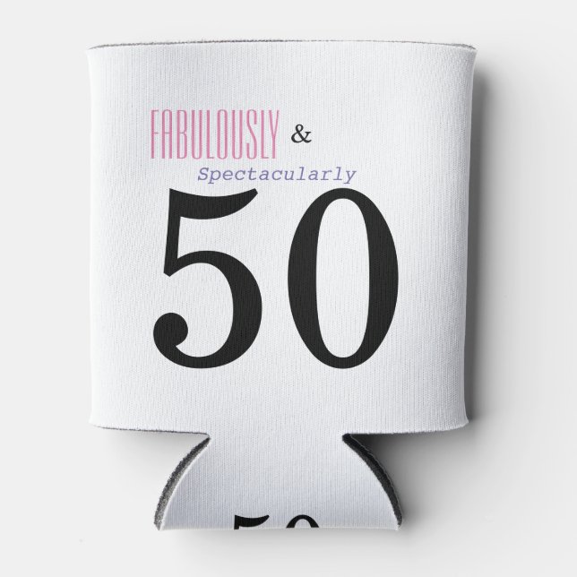 Enfriador De Latas Fabuloso y Espectacularmente Cincuenta Refrigerado (Anverso)