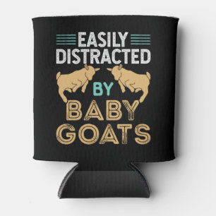 Enfriador De Latas Fácilmente distrado por las cabras bebés