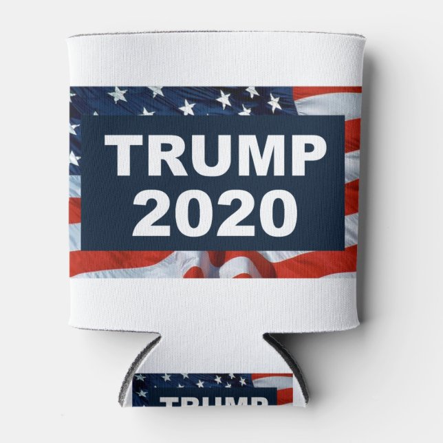 Enfriador De Latas Fag americano de Trump 2020 (Anverso)