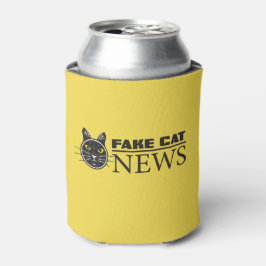 Enfriador De Latas Fake Cat News Coozie