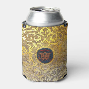 Enfriador De Latas Falln Antique Golden Swirls