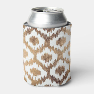Enfriador De Latas Falso oro de cobre amarillo del handrawn del