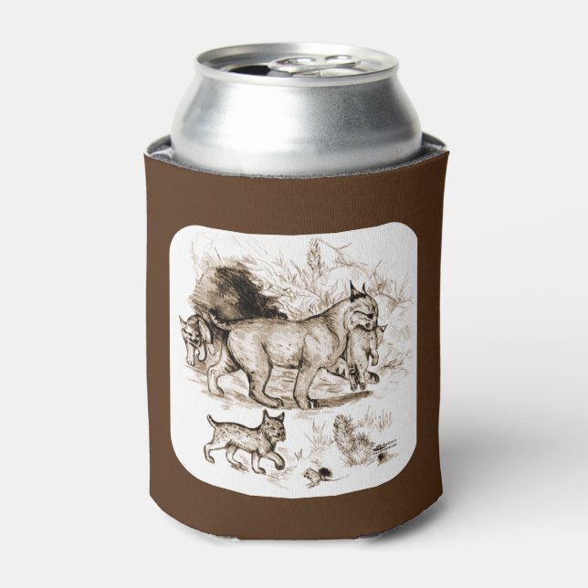 Enfriador De Latas Familia Bobcat (Lata Anverso)