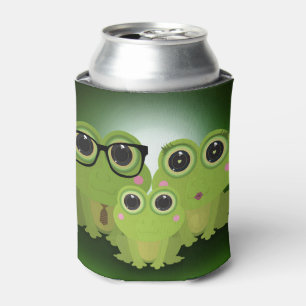 Enfriador De Latas Familia de ranas