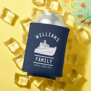 Enfriador De Latas Familia divertida Reunión vacaciones verano crucer