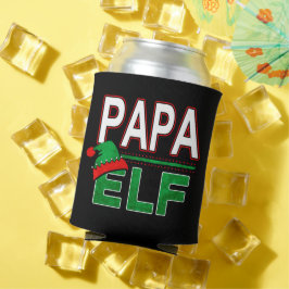 Enfriador De Latas Familia Elf | Festividades de Navidades de Papa El