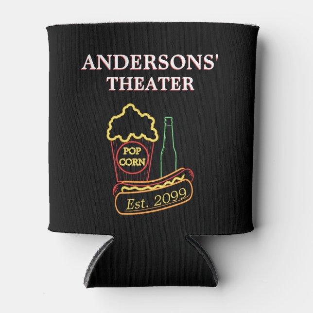 Enfriador De Latas Family Theater Theatre  (Anverso)