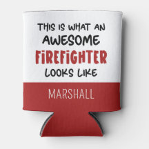 Famoso bombero ingenioso personalizado