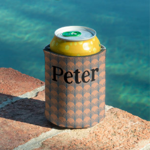 Enfriador De Latas Fans verde azulados y Naranjas