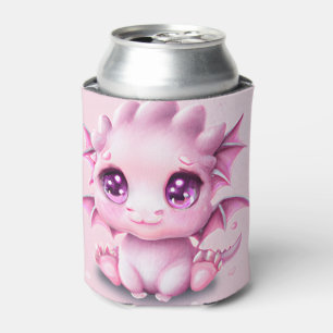 Enfriador De Latas Fantasía cutánea y adorable: teoría del bebé rosad