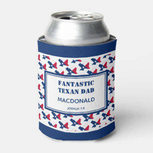 Enfriador De Latas FANTÁSTICO TEXAN DAD del Día del Padre Personaliza