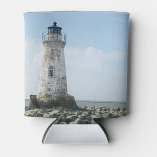 Enfriador De Latas Faro de la isla Tybee