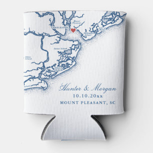 Enfriador De Latas Favor de boda Pavilion at Patriots Point