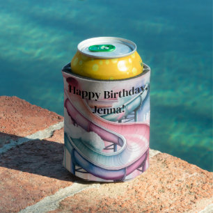 Enfriador De Latas Favor de fiesta de cumpleaños de niños para tobogá