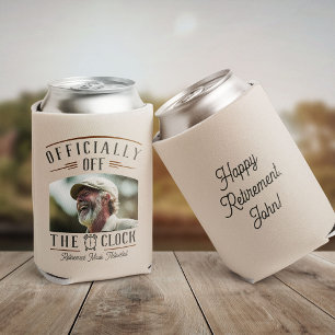 Enfriador De Latas Favor de fiesta de jubilación personalizado Foto d