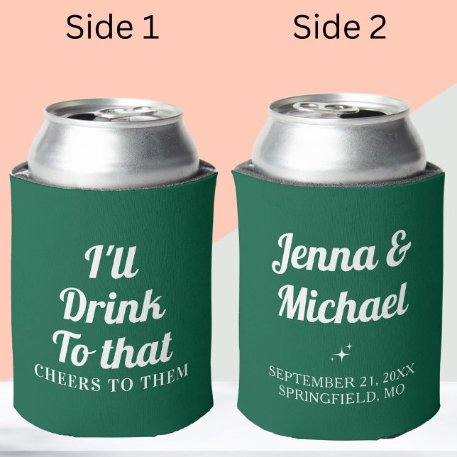 Enfriador De Latas Favoritos de fiesta personalizada de boda personal (Subido por el creador)