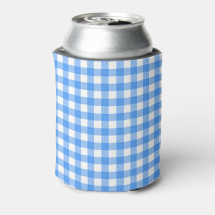 Enfriador De Latas Faye y Lauren Blue Gingham