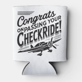 Enfriador De Latas Felicidades por pasar tu checkride!