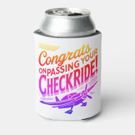 Enfriador De Latas Felicidades por pasar tu checkride!