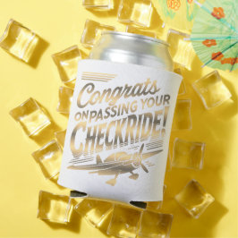 Enfriador De Latas Felicidades por pasar tu checkride!