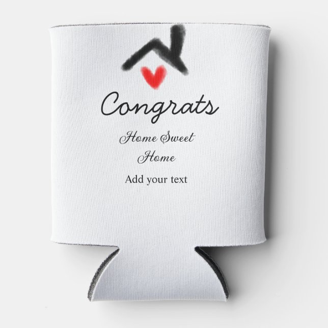 Enfriador De Latas Felicitaciones a la inauguración de nuevos inmuebl (Anverso)