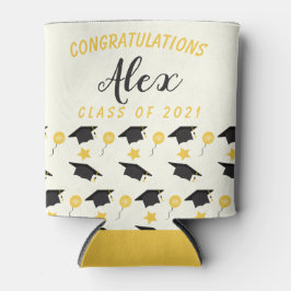 Enfriador De Latas Felicitaciones Clase De Nombre Del Personalizar De