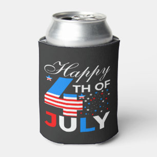 Enfriador De Latas Feliz 4 De Julio-97958