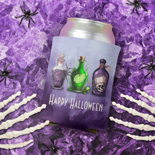 Enfriador De Latas Feliz aniversario de Halloween