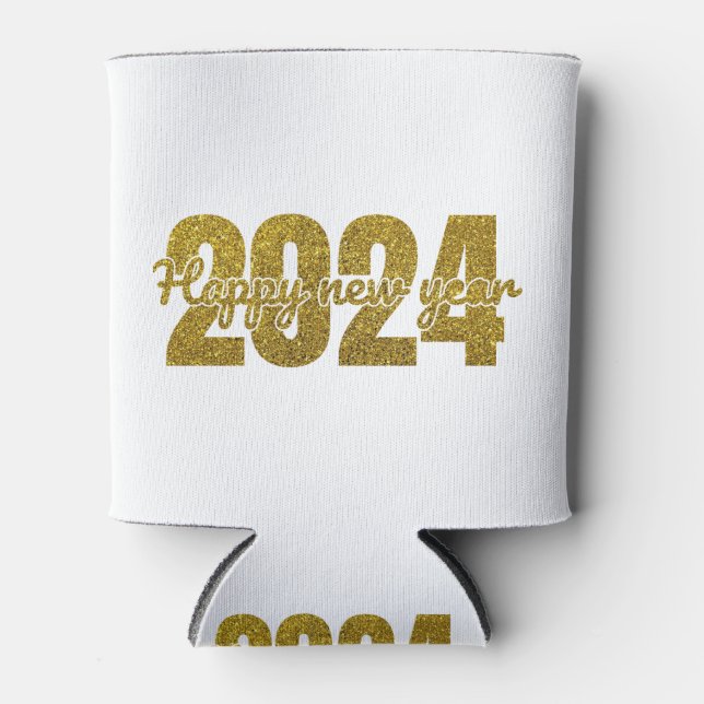 Enfriador De Latas Feliz camiseta 2024 (Anverso)