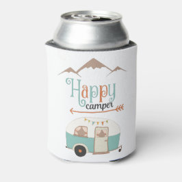 Enfriador De Latas Feliz Camper Cute Retro RV