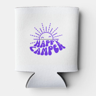 Enfriador De Latas Feliz Camper en una