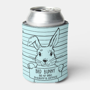 Enfriador De Latas Feliz conejito gracioso de Pascua