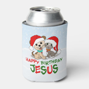 Enfriador De Latas Feliz cumpleaños, Jesús
