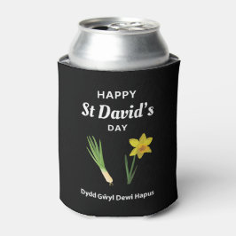 Enfriador De Latas Feliz Día de San David Dydd Gæyl Dewi Hapus 4