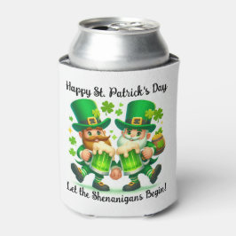 Enfriador De Latas Feliz Día de San Patricio