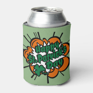 Enfriador De Latas Feliz Día de San Patricio