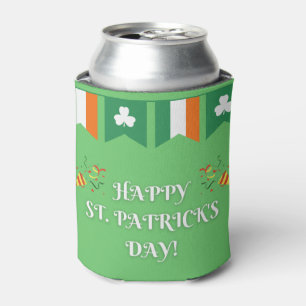 Enfriador De Latas Feliz Día de San Patricio Verde