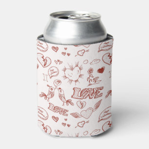 Enfriador De Latas Feliz Día de San Valentín