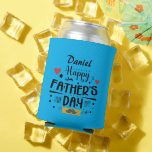 Enfriador De Latas Feliz Día del Padre Saltando Ranas Dolor de corazó