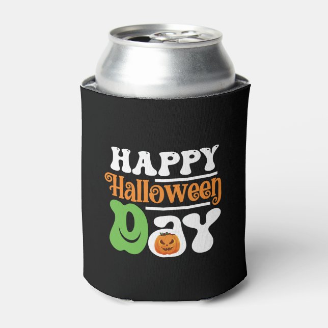 Enfriador De Latas Feliz Halloween (Lata Anverso)