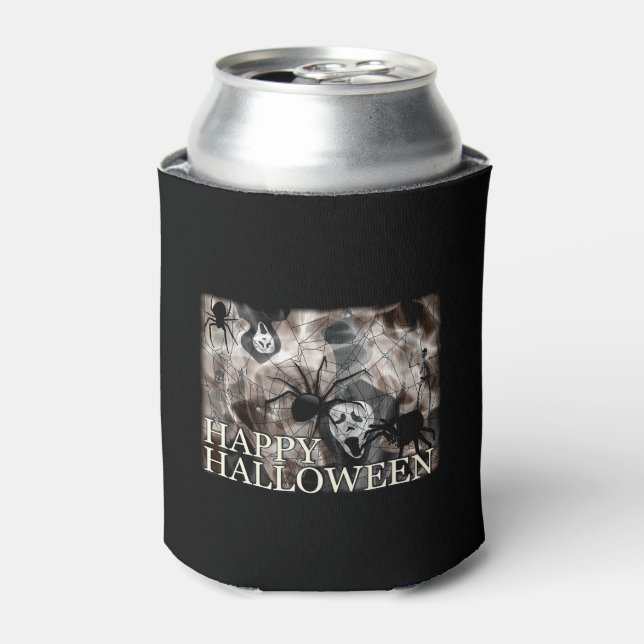 Enfriador De Latas Feliz Halloween (Lata Anverso)