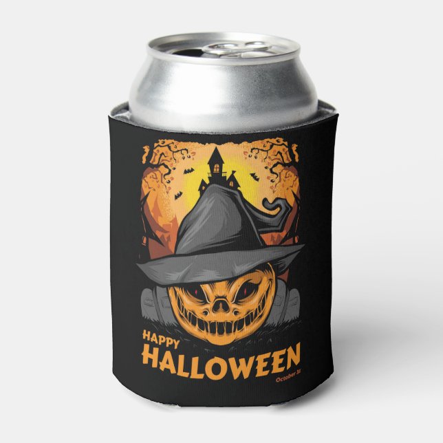 Enfriador De Latas Feliz Halloween Can Cooler (Lata Anverso)