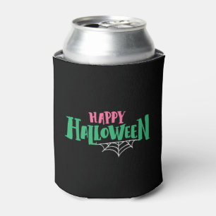 Enfriador De Latas Feliz Halloween Spiderweb Can Cooler